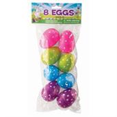 Easter Eggs Assorted Dot Print (8)