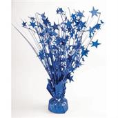 15" Starburst Balloon Weight Centerpiece - Royal B