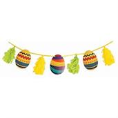 Egg & Tassel 9' Garland