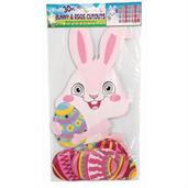 Easter Bunny & Eggs Cut Out Set (30 pieces)