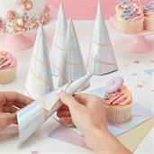 Ginger Ray Make a Wish Iridescent Unicorn Napkin (