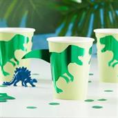 Ginger Ray Roarsome Foiled Dinosaur 9oz. Cup (8)