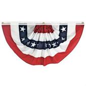 Patriotic 18" x 36" Nylon Bunting