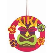 Luau Felt Tiki Cutout 11" x 12"