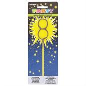8 Numeral 7" Cake Sparkler