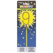 9 Numeral 7" Cake Sparkler