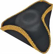 Deluxe Colonial Tricorn Hat