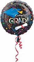 Congrats Grad Graduation Foil Balloon