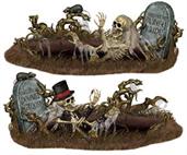 5' Doomed Groom & Buried Bride Props Wall Add-Ons