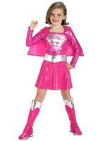 Pink Supergirl Toddler/Child Costume