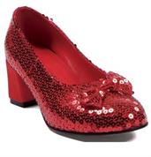 Judy Sequin (Red) Adult Shoes
