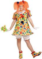 Giggles The Clown Adult Plus Costume