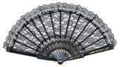 Lace Fan (Black)