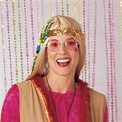 Blonde Wig with Beads