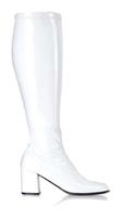 Gogo (White) Adult Boots - Wide Width