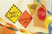 Construction 7" Traffic Signs