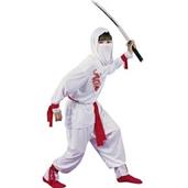White Ninja Deluxe Child Costume