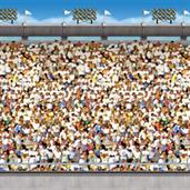30' Upper Deck Stadium Backdrop