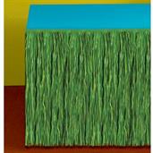 Green Grass Table Skirt 29" high x 9' long