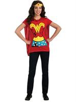 Wonder Woman T-Shirt Adult Costume Kit