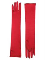 Long Satin Adult Gloves