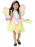 Rainbow Princess Fairy Child Costume