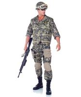 U.S. Army Ranger Deluxe Adult Plus Costume