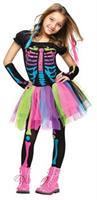 Funky Punk Skeleton Child Costume
