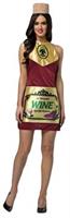 Wine Bottle Dress Adult Costume
