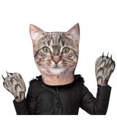 Cat Head & Paws Adult Costume One-Size
