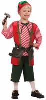 Toy Maker Elf Child Costume