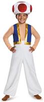 Super Mario Bros: Toad Deluxe Child Costume