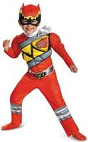 Power Rangers Dino Charge: Red Ranger Muscle Toddler Costume