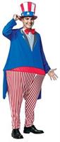 Uncle Sam Adult Hoopster Costume