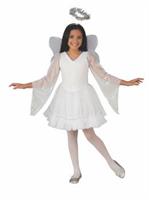 Girls Deluxe Angel Costume