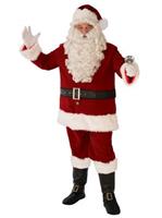 Mens Deluxe XL Santa Suit