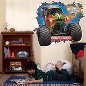Monster Jam 3D Giant Wall Decals