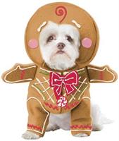 Gingerbread Pup Pet Costume