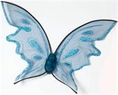 Hot Color Butterfly Wings - Blue