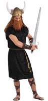 Black Roman Tunic Costume - Adult Standard