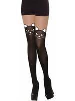 Black Cat Stockings - Adult