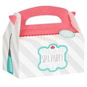 Little Spa Party - Empty Favor Boxes 