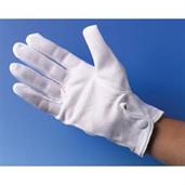 White Gloves W/snaps