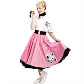Pink 50s Poodle Grand Heritage Adult Costume