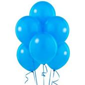 True Blue (Blue) Matte Balloons