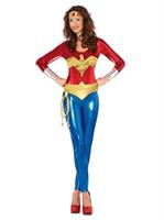 Superhero Style Wonder Woman Classic Adult Catsuit Costume