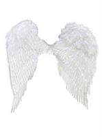 36 Inch White Feather Wings