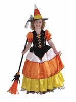 Candy Corn Witch Child Costume