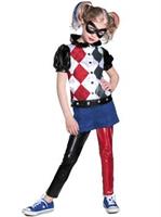 DC Superhero Girls Harley Quinn Deluxe Child Costume