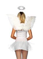 Wings And Halo Set- White
